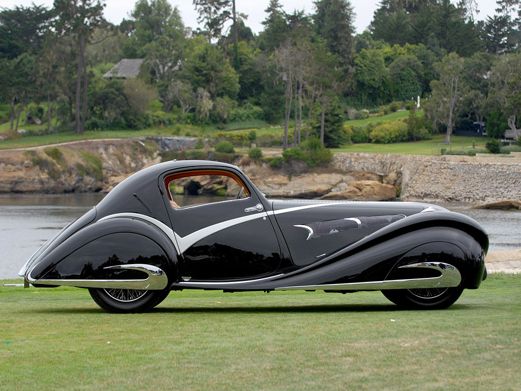 Mad 4 Wheels - 1936 Delahaye 135 Competition court Figoni et ...