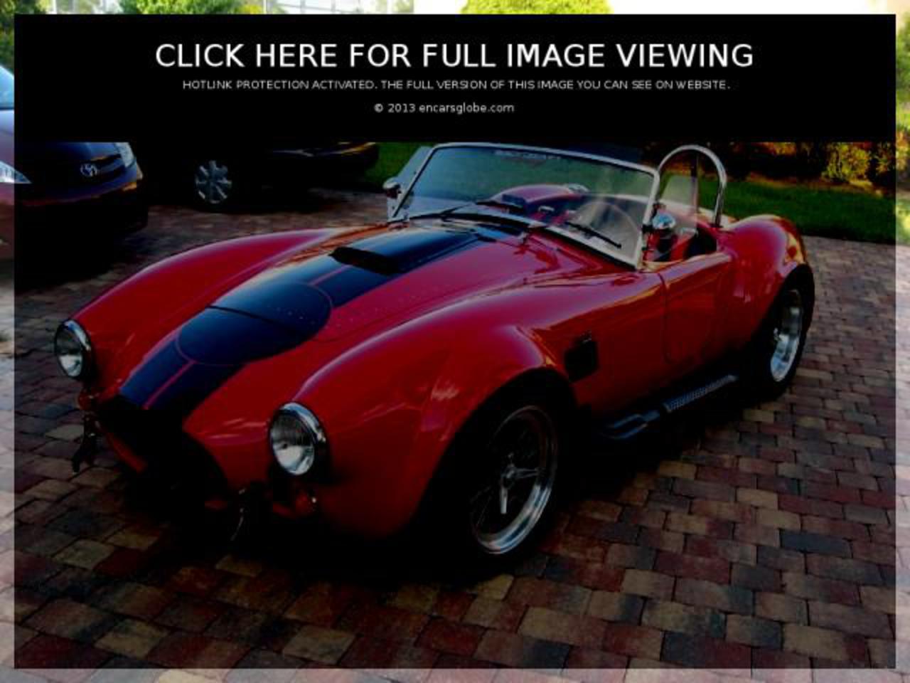 Shelby Cobra R Replica: Photo gallery, complete information about ...