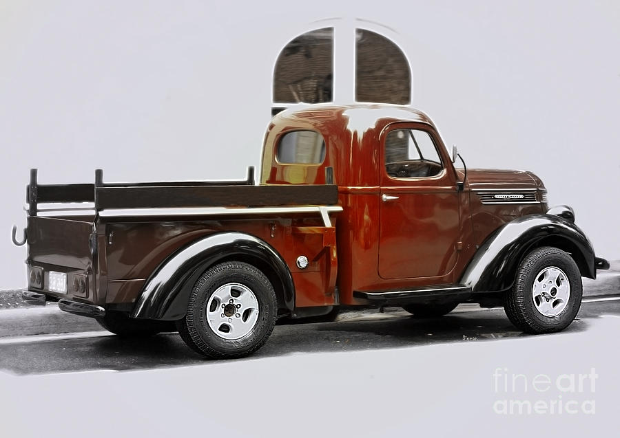 1939 International Pickup Truck - Side View Photograph by Steven ...