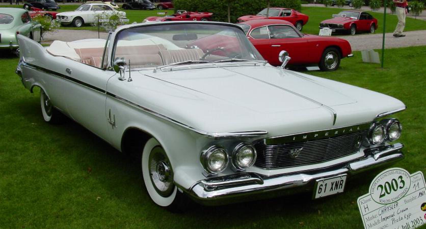 1961 Imperial Crown Convertible Special Edition Shriner