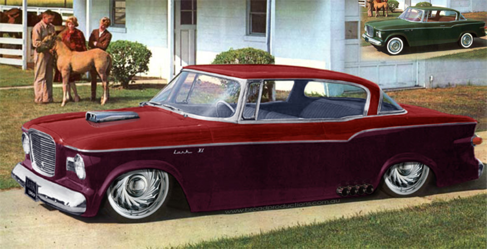 1960 Studebaker Lark Vi - Photoshopchop.