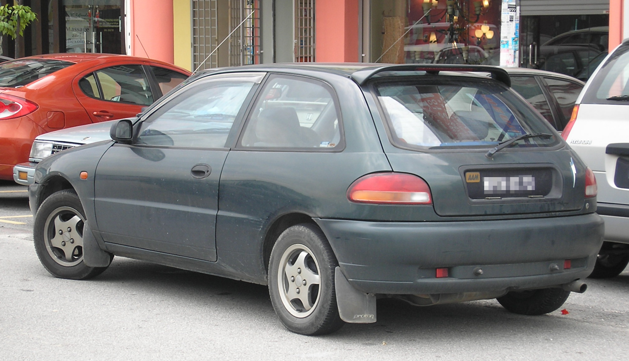 File:Proton Satria (second generation) (rear), Serdang.jpg ...