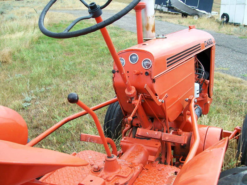 1948 Case VAC Wide Front Farm Tractor With Eagle Hitch For Sale