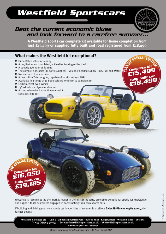 Westfield Sportscars - The Ultimate Driving Experience - Drifting ...
