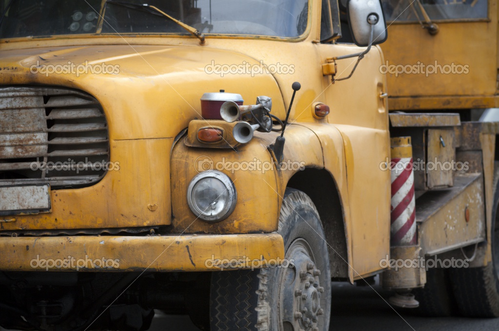 Old crane truck | Stock Photo Â© Robert Kovacs #
