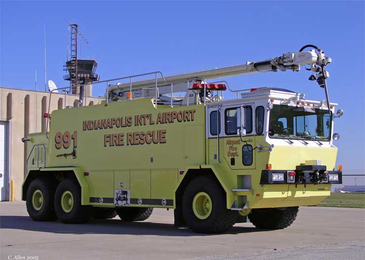 Indiana Fire Trucks: Indianapolis International Airport Fire ...