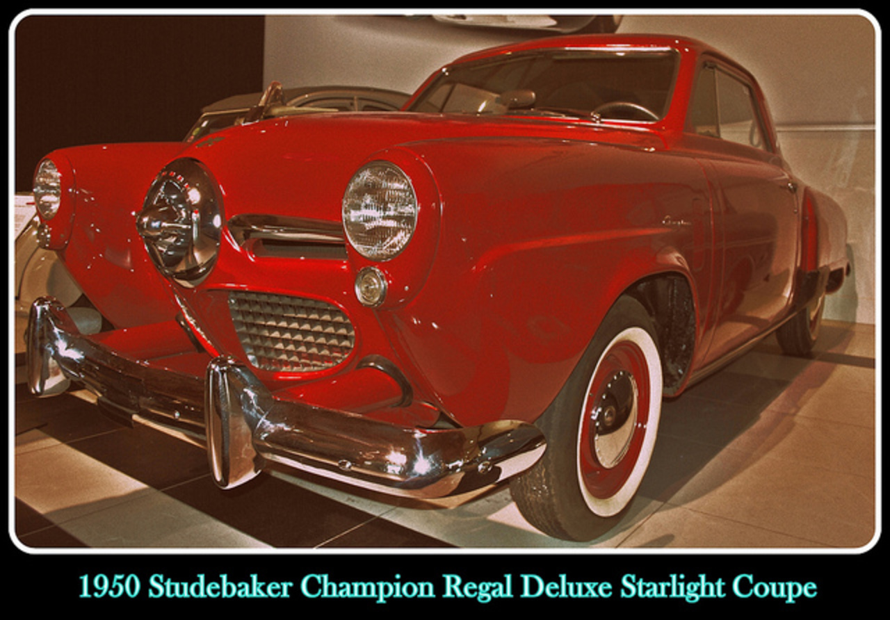 1950 Studebaker Champion Regal Deluxe Starlight Coupe | Flickr ...