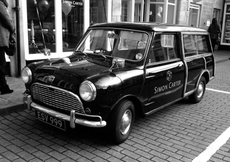 Austin Mini Traveller in Ilkley. Must be early sixties judging ...