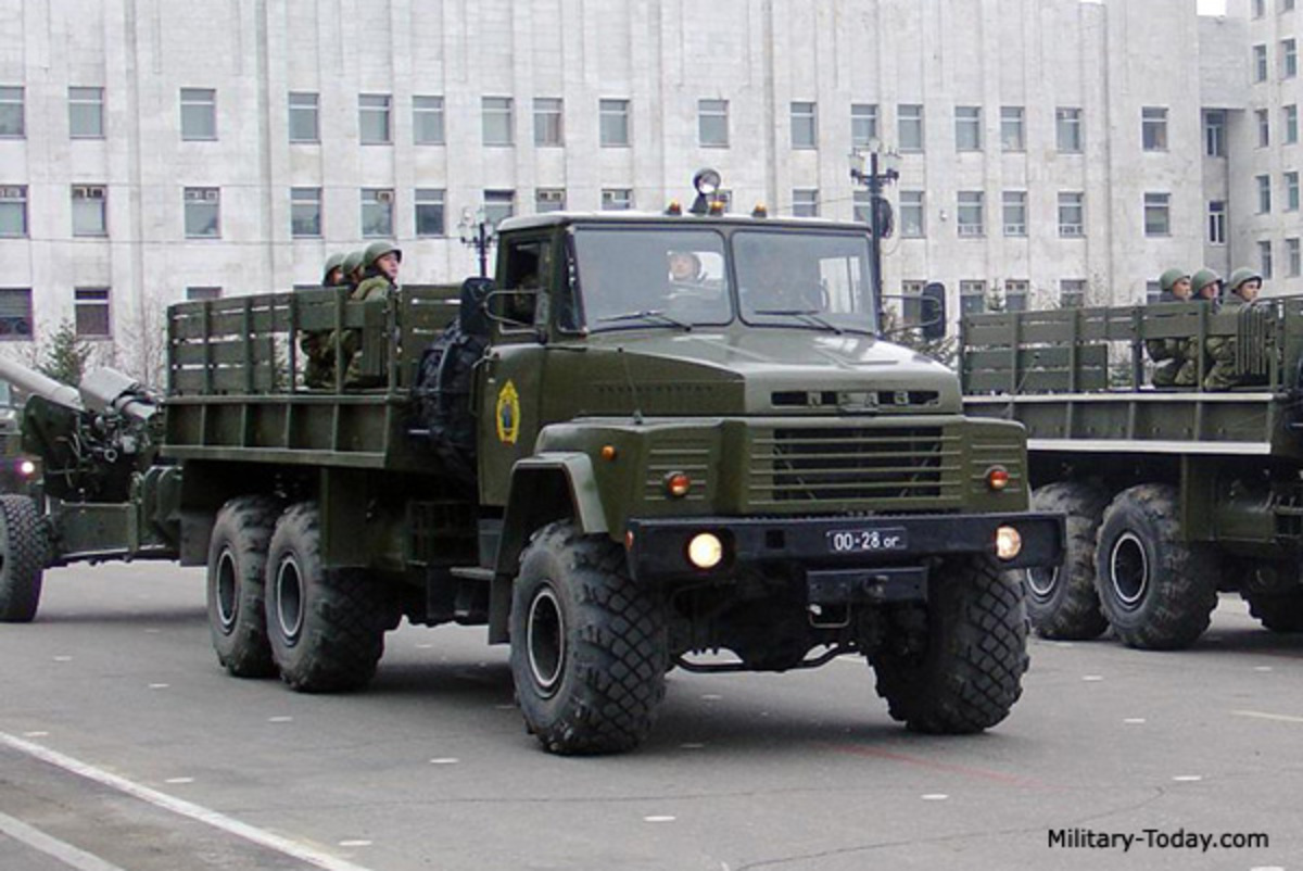 KrAZ-260 Heavy Utility Truck | Military-