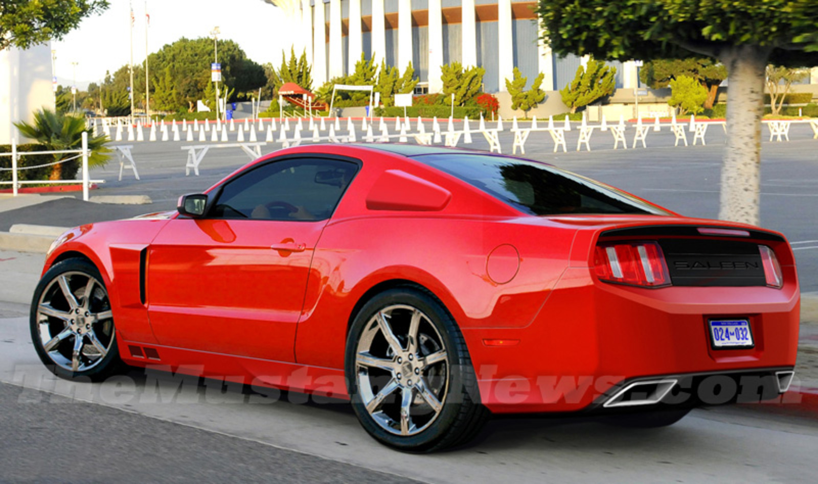 Is this the 2010 Saleen Mustang?