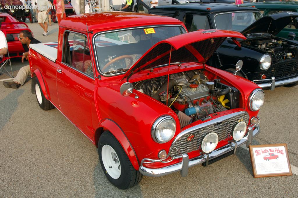 1962 Austin Mini Cooper Pickup Images, Information and History ...