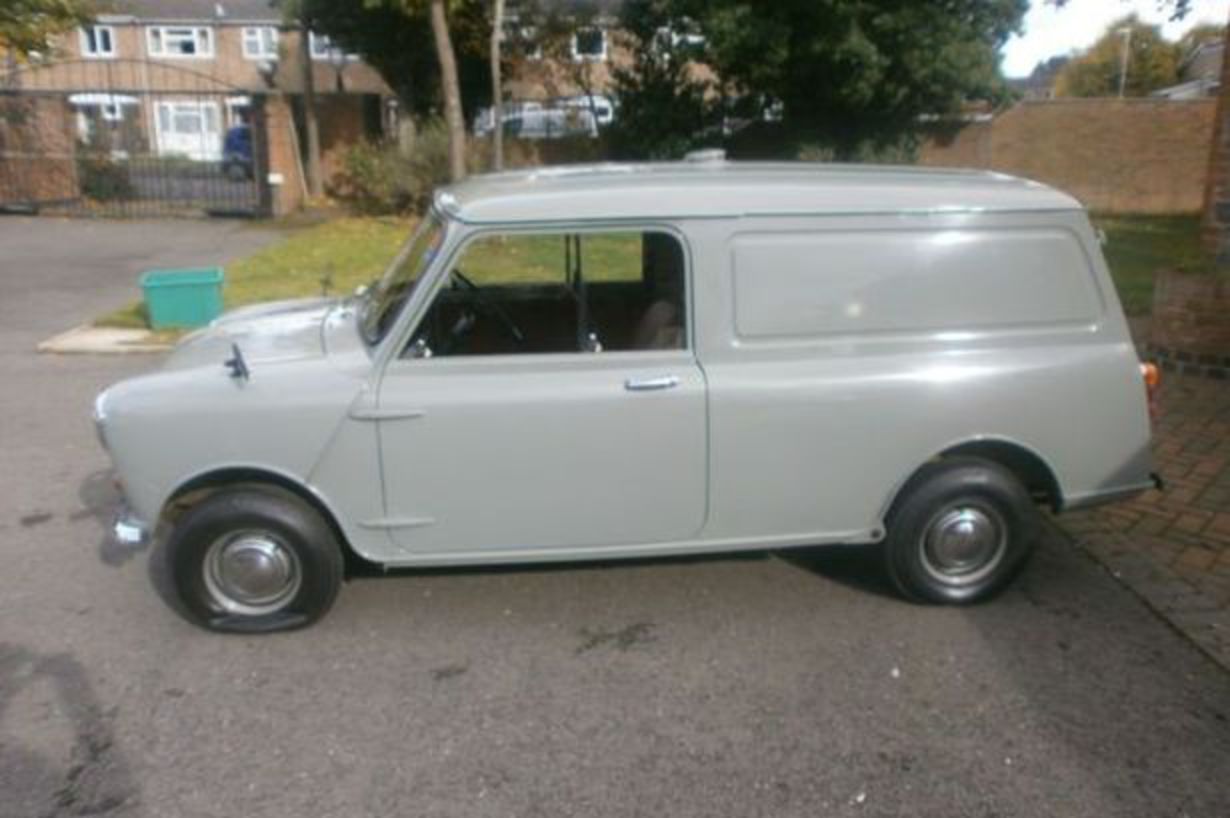 Original 1968 Austin Mini van up for sale for Â£42,000 - Birmingham ...