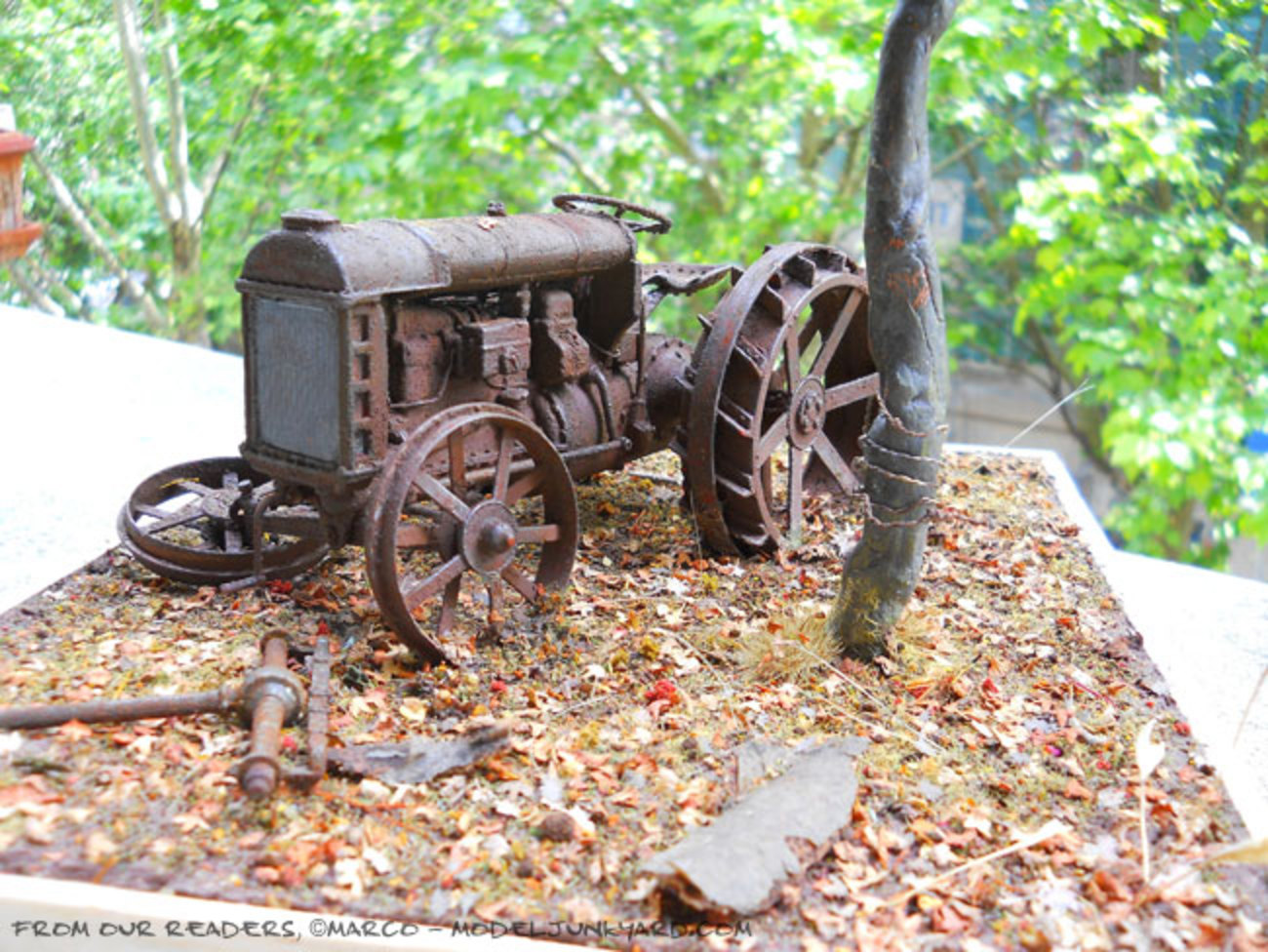From our readers â€“ Marco's 1/16 1917 Fordson Model F tractor