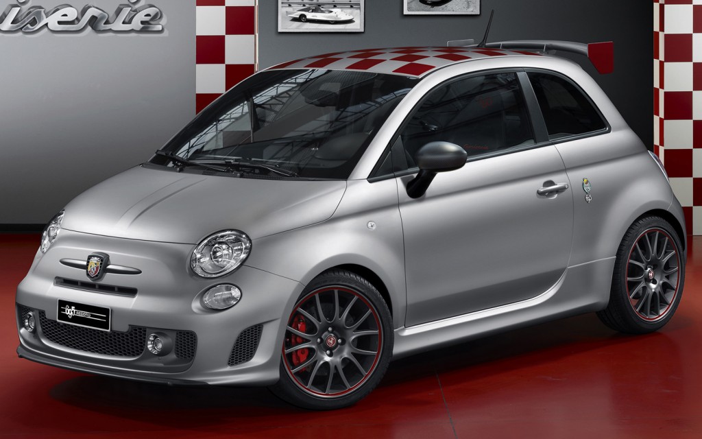 Fiat 500 Abarth 695 Record front side view Photo on February 25 ...