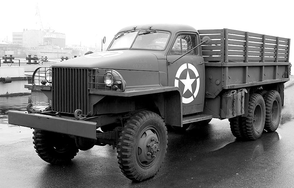 Panzerserra Bunker: Studebaker US6 with snow-plow - Russian Army ...