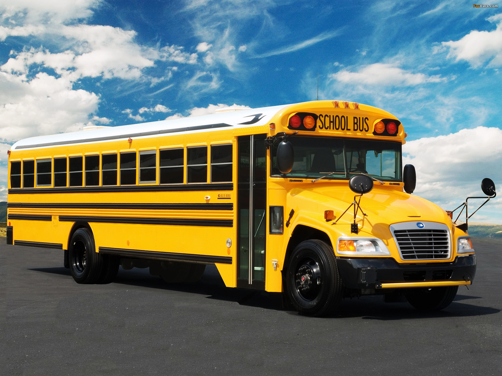 Images of Blue Bird Vision School Bus 2008 (