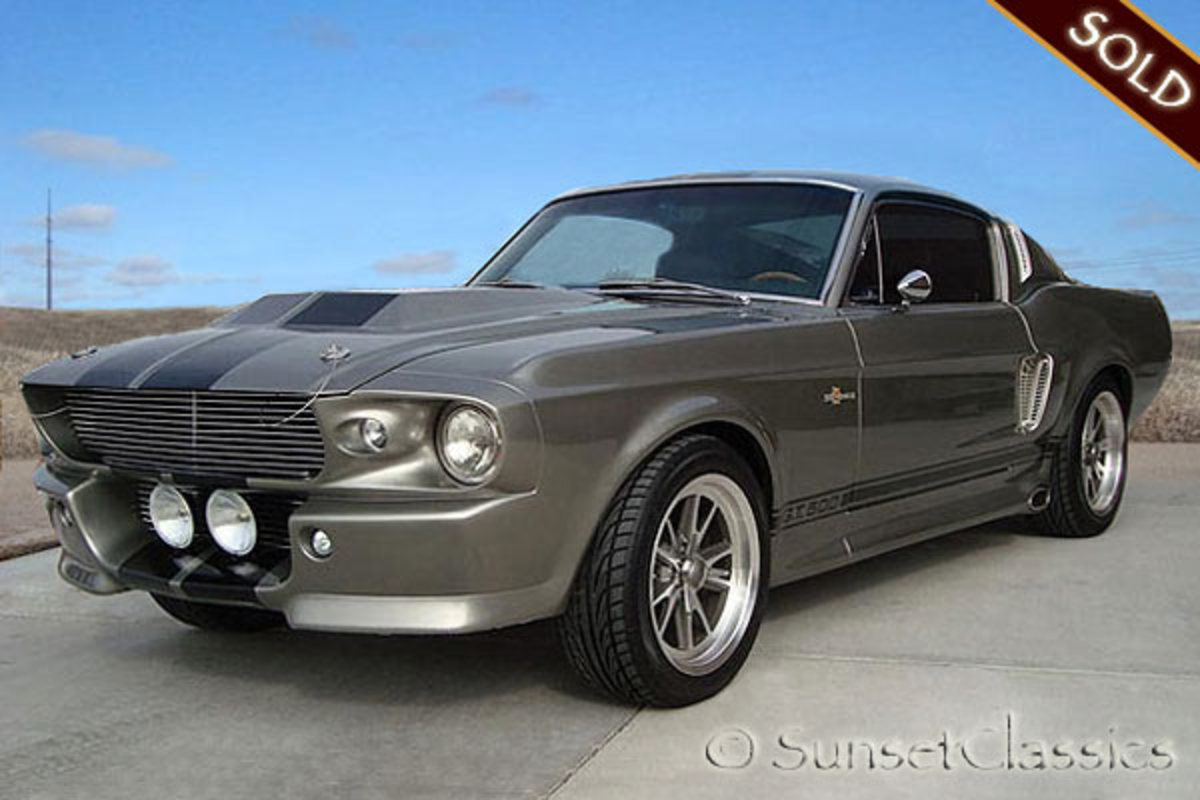 1968 Shelby Mustang GT 500 Eleanor Replica for Sale