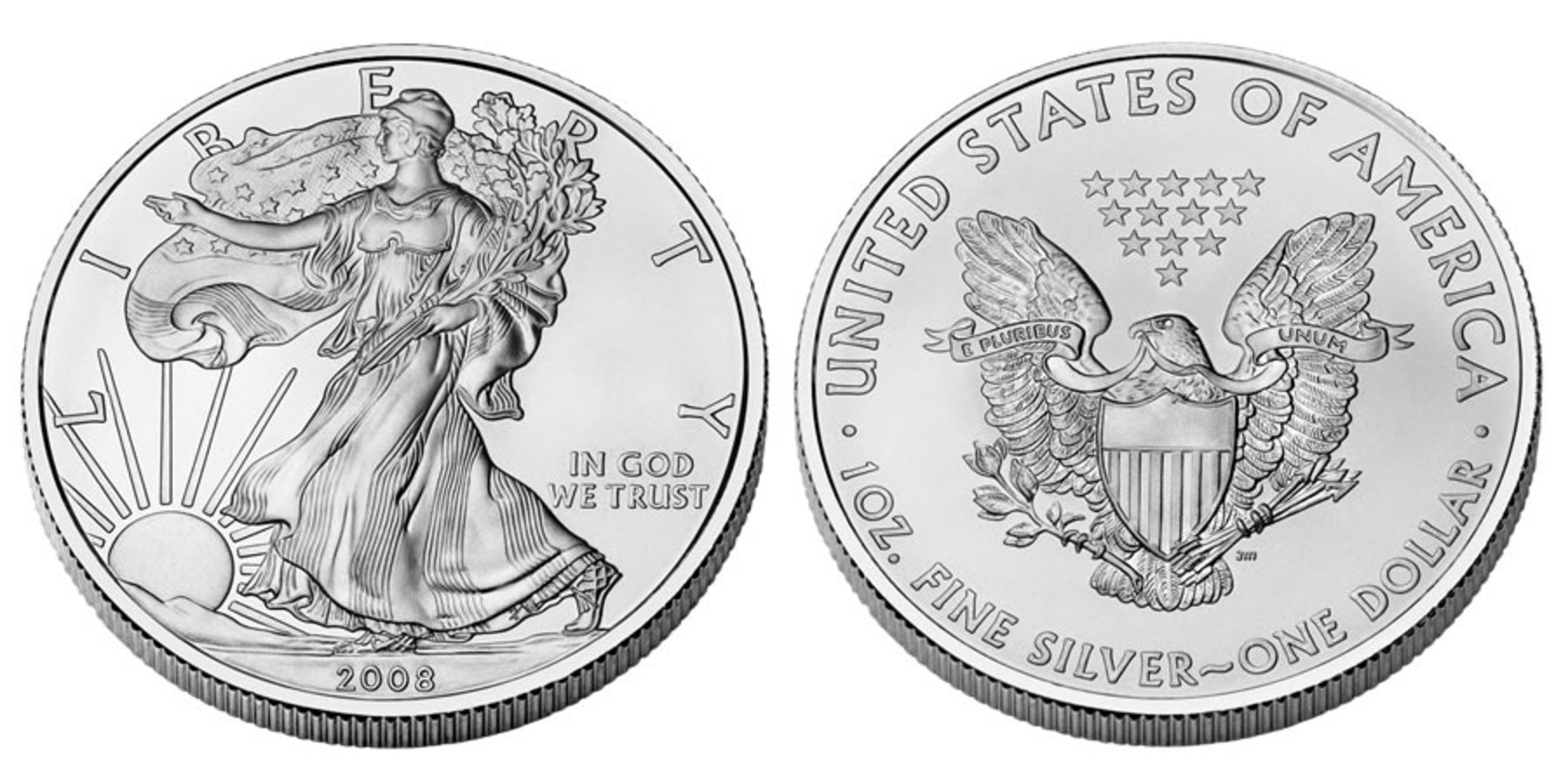 Silver American Eagle Bullion Coins - US Coin Prices and Values ...