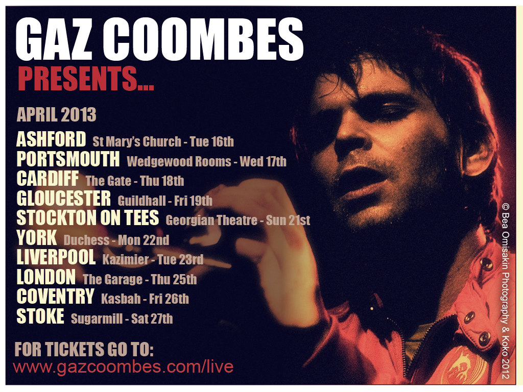 Gaz Coombes Presents... Here Come The Bombs