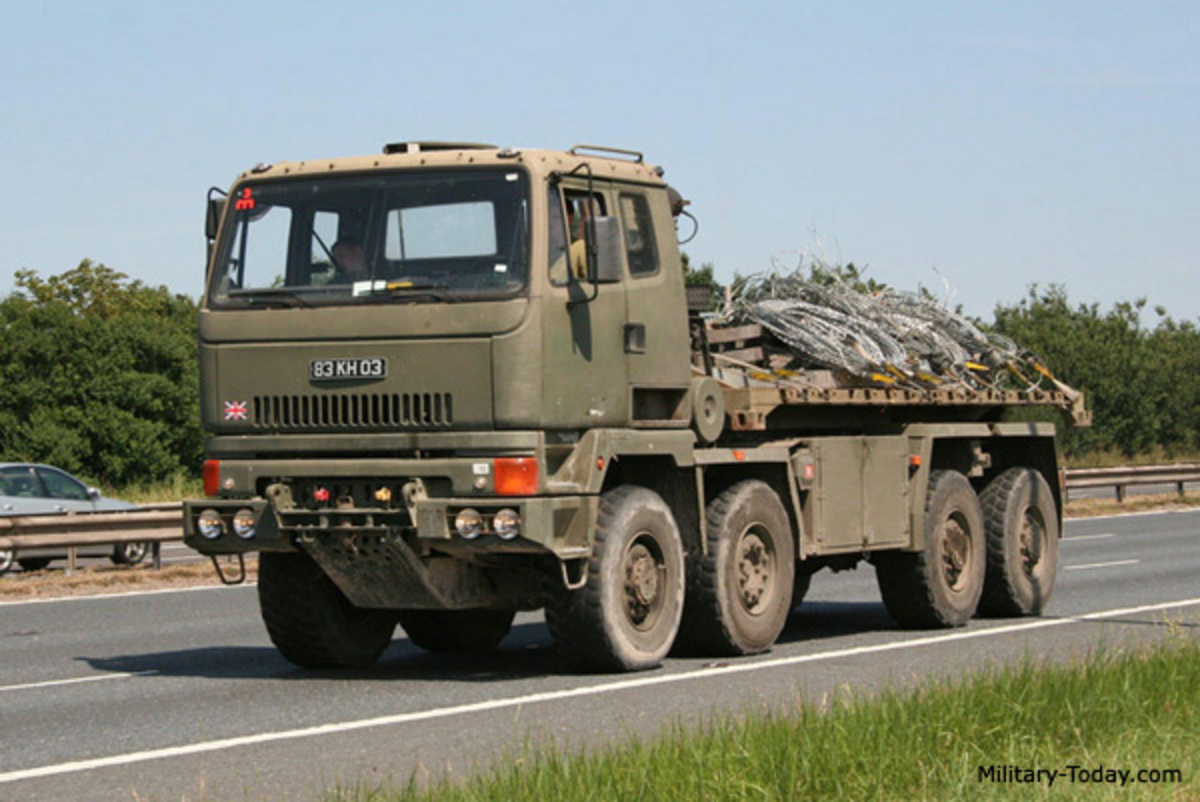 Leyland DAF DROPS Heavy Utility Truck | Military-
