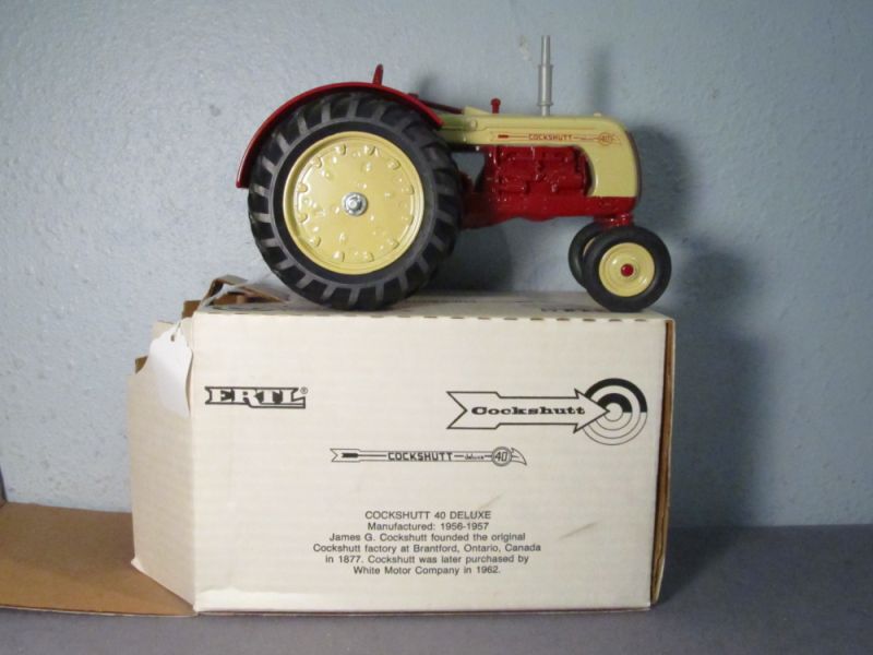 LOT #389 - Farm Toy ERTL "Cockshutt 40 Deluxe" Tractor MIB