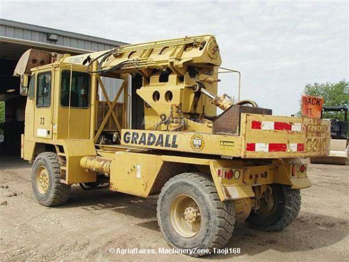Wheeled excavator Gradall G3WD of 1994 for sale 20000 USD at ...