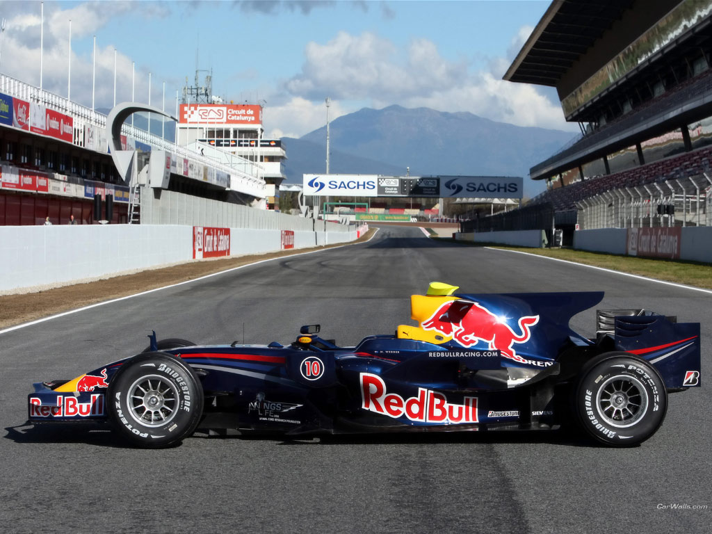Free Red Bull RB4 F1 Wallpaper - 6 - Download The Free Red Bull ...