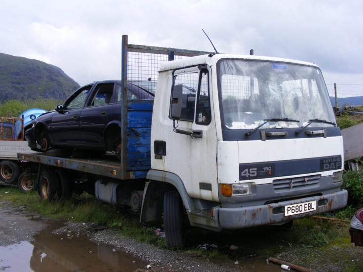 Truck Photos - Leyland DAF 45 150 in reclaimable condition