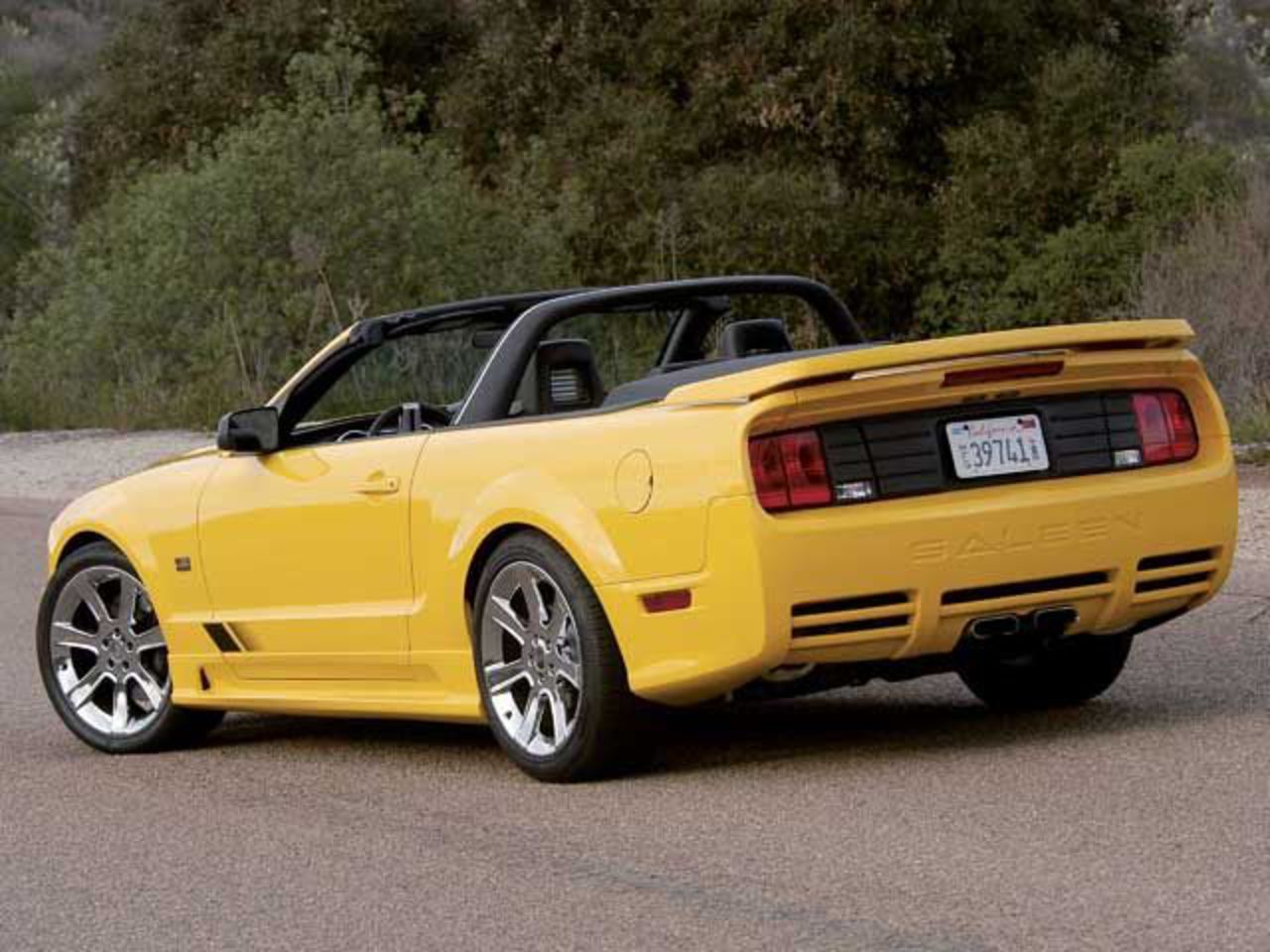 2006 Saleen S281 Mustang Rear View Photo 2