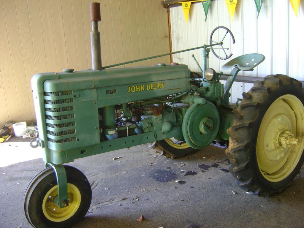 John Deere Model HN Row Crop Tractor | Proxibid Auctions