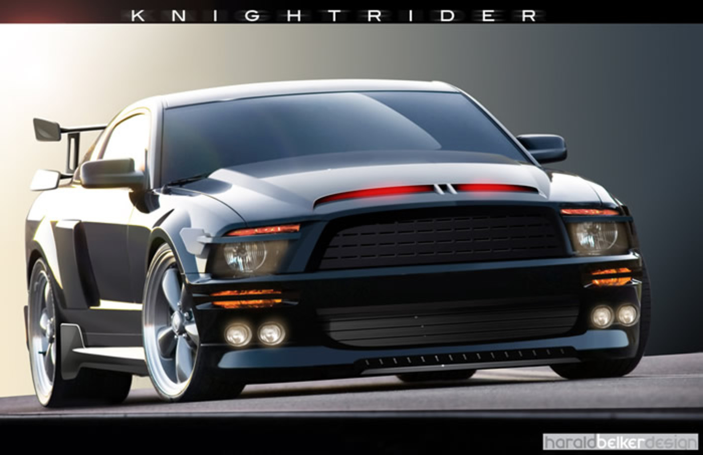 Ford Shelby GT500KR is Officially the New KITT in the Knight Rider ...