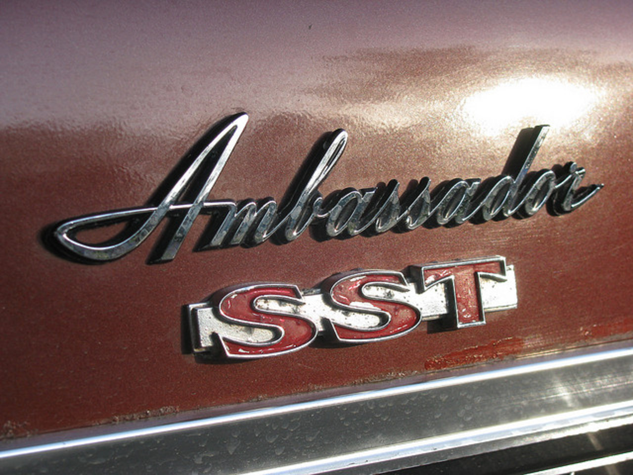 1968 AMC Ambassador SST Emblem | Flickr - Photo Sharing!