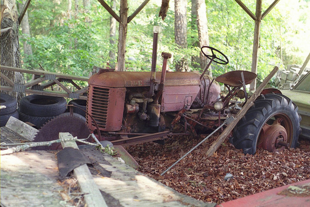 late 40s Case VAC tractor | Flickr - Photo Sharing!