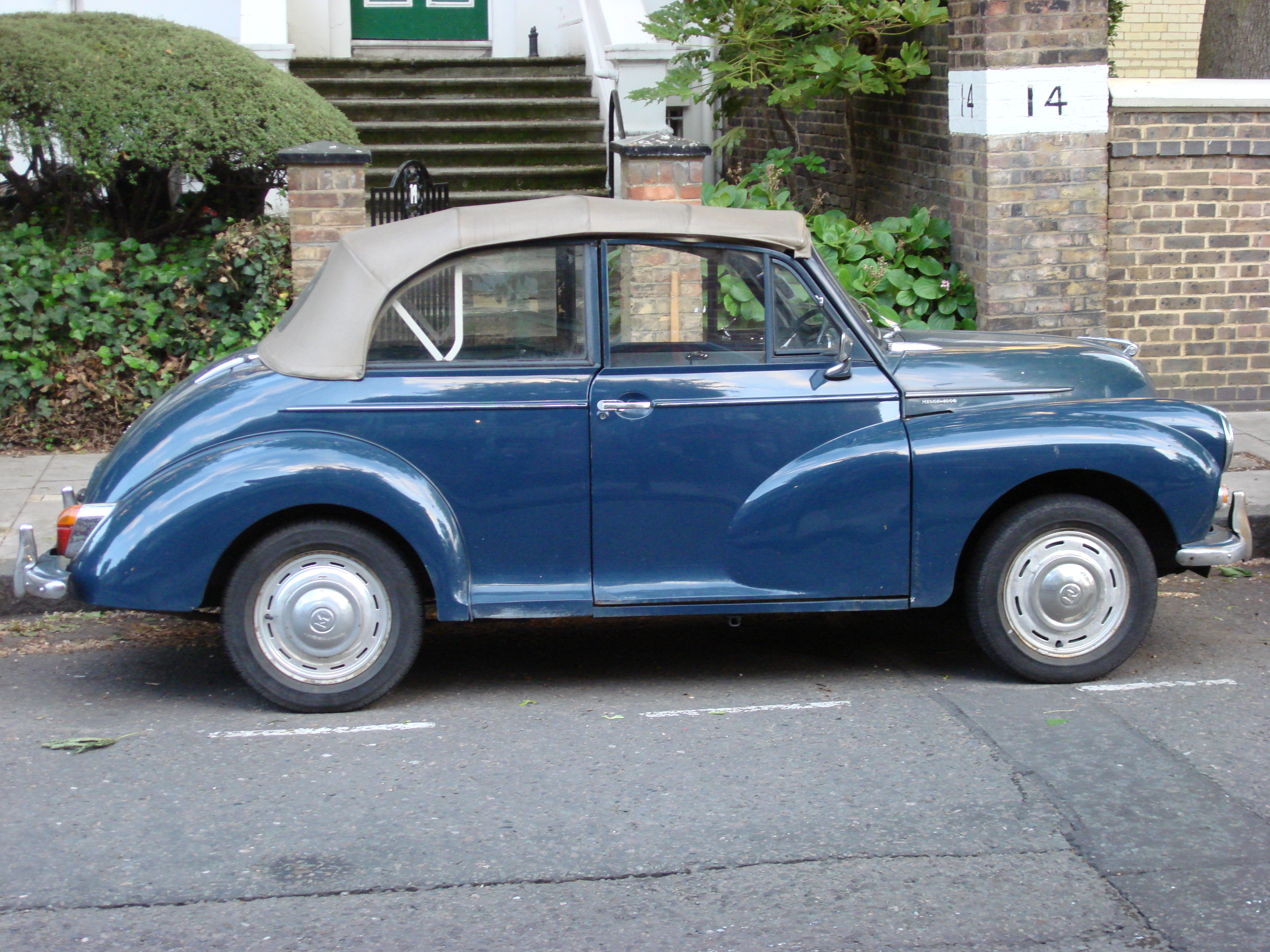Morris minor convertible. Best photos and information of modification.