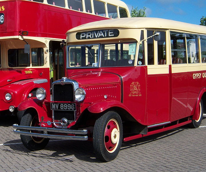 1931 Bedford WLB Duple coach MV 8996 Gypsy Queen | Buses Photo Blog