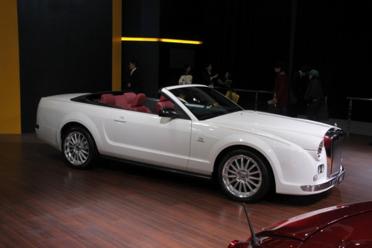 Beijing 2010: Mitsuoka Galue Convertible is all kinds of wrong