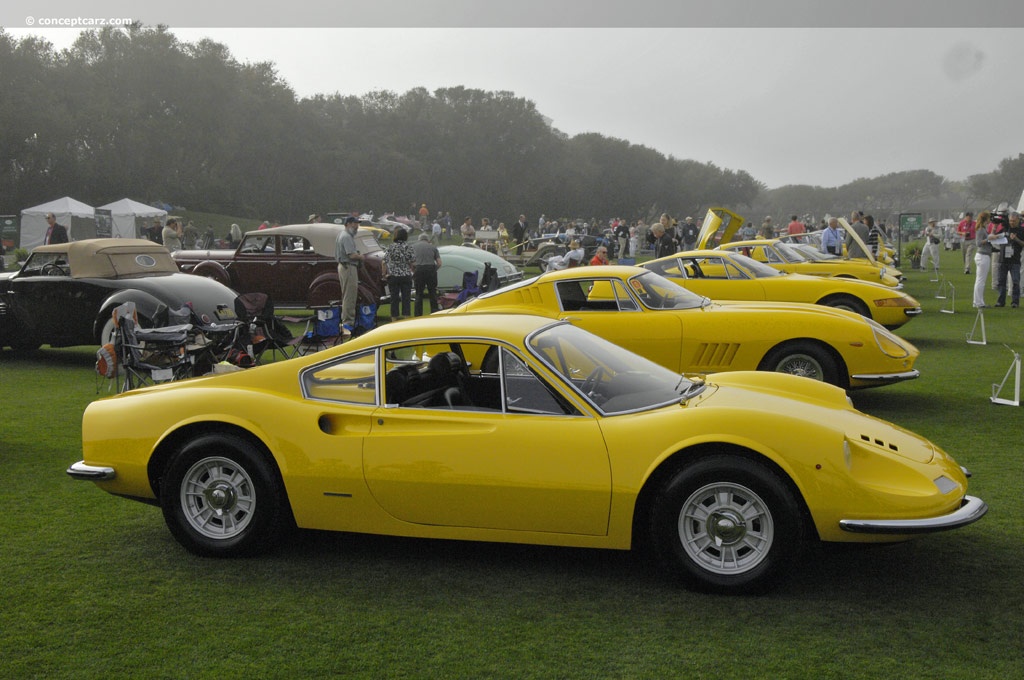 1970 Ferrari Dino 246 GT Images, Information and History (Verde ...
