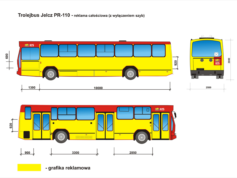 Reklama na autobusach i trolejbusach - - MPK
