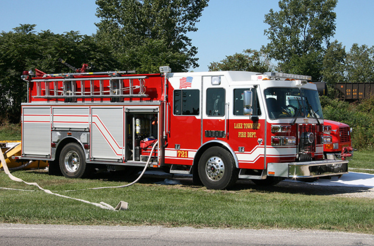 Sutphen Engine 721: Lake Twp, OH Fire Department | Flickr - Photo ...