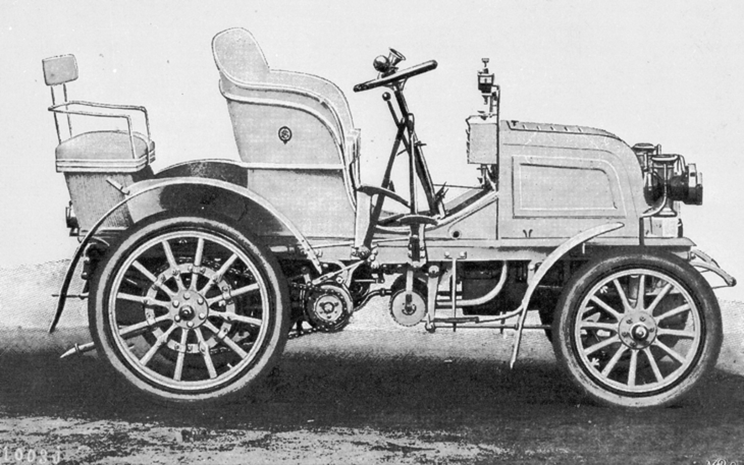 1901 Mercedes 35 hp - Daimler 12 hp Phoenix