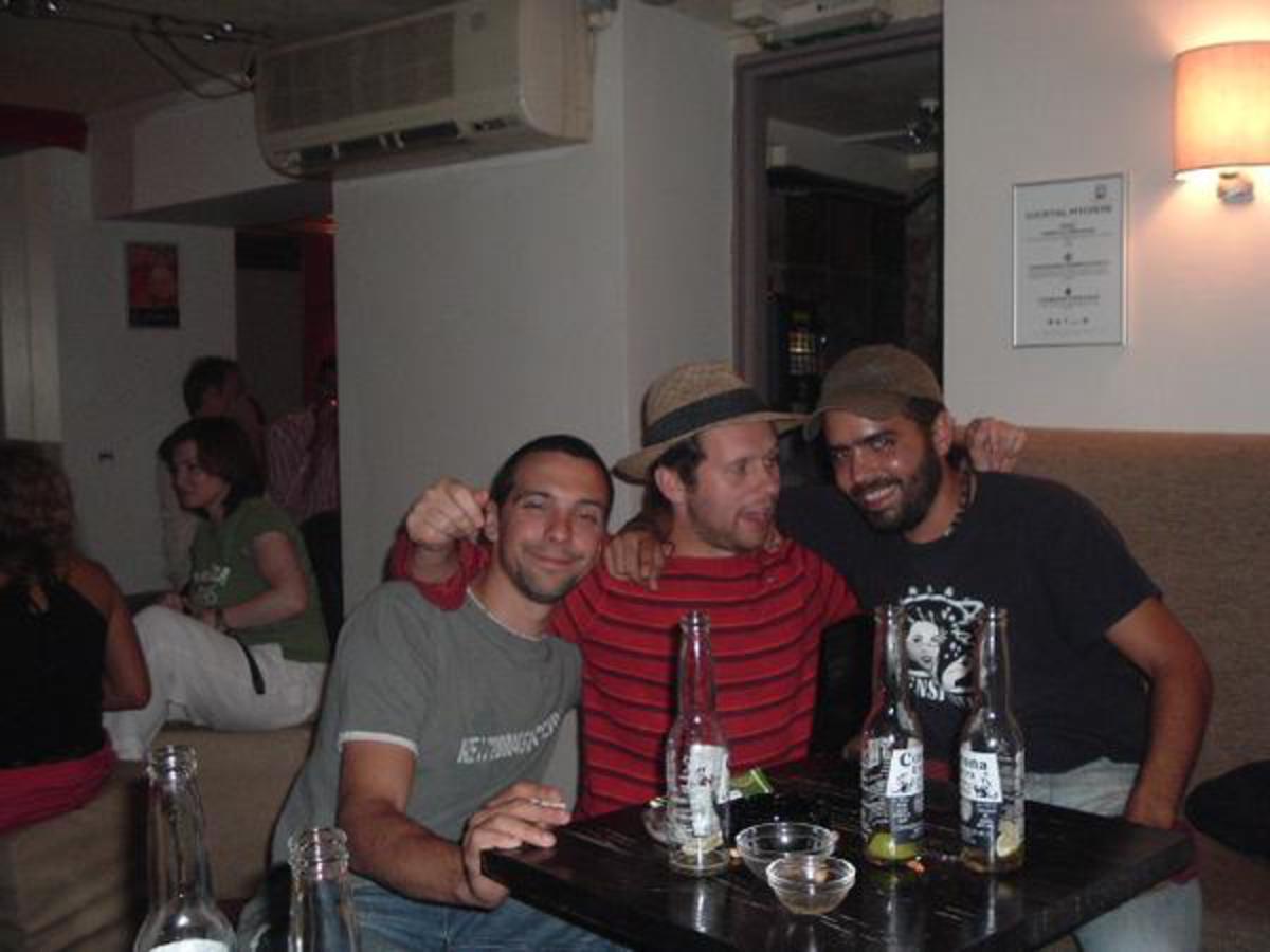 Ed, me, Bob, Bristol unknown bar! Photos from matt (matt) on Myspace
