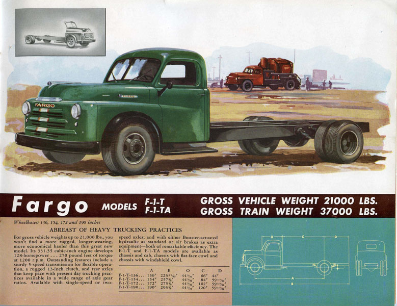 Image: 1948-53 Fargo Truck Brochure/1948-53 Fargo Truck-