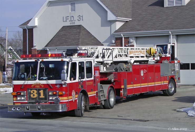 Indiana Fire Trucks: Indianapolis Fire Department - Station 31