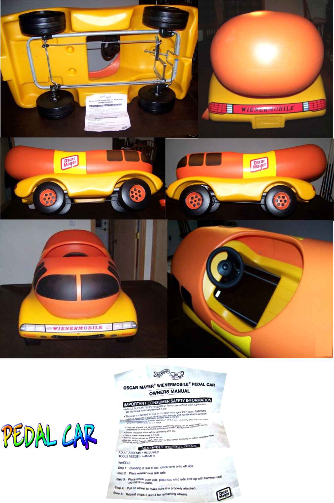 BIGFOOTS DEN OSCAR MAYER WEINERMOBILE COLLECTABLES FOR SALE PAGE 01