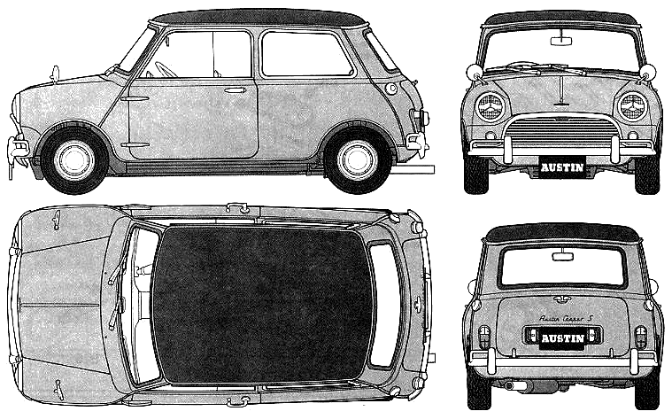 CarAustin Mini Cooper S 1275 1964 : the photo thumbnail image of ...