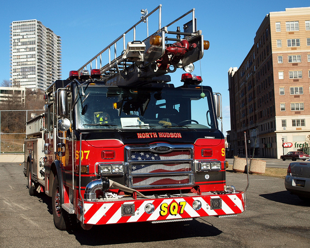 Pierce Squad 7 Fire Truck, North Hudson Regional Fire & Rescue ...