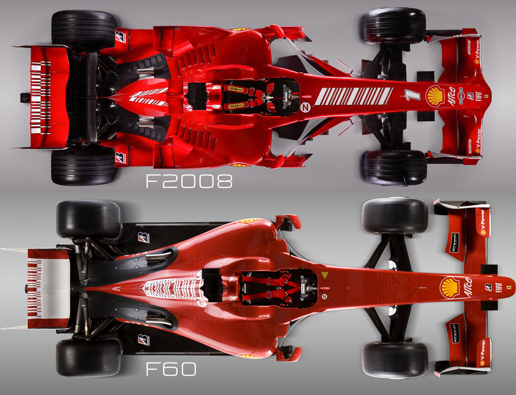 Ferrari F60 and F2008 - F1 Fanatic