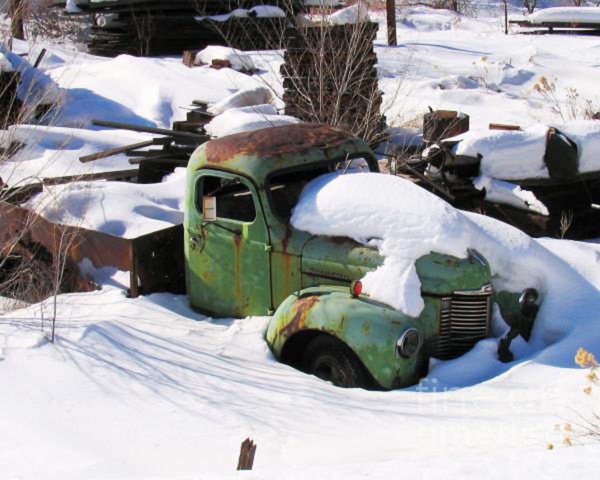 1940's International Harvester Truck Photograph by Malcolm Howard ...