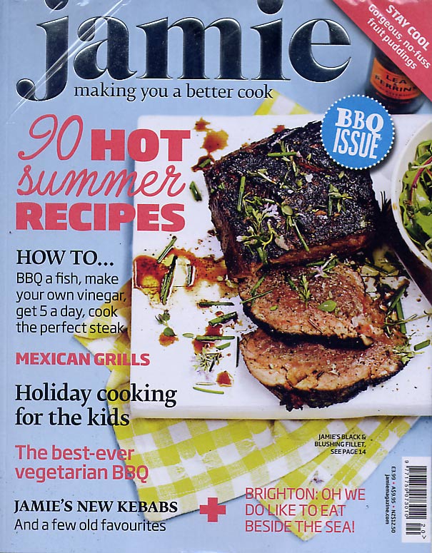 JAMIE OLIVER MAGAZINE Issue 20 BBQ Special, Hot Summer Recipes ...