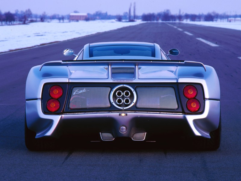pagani zonda c12 - high quality images and technical information